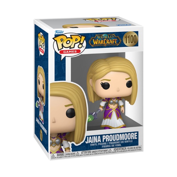 Фото - Колекційна фігурка FUNKO POP Games: World of Warcraft - Jaina Proudmoore (889698861090)